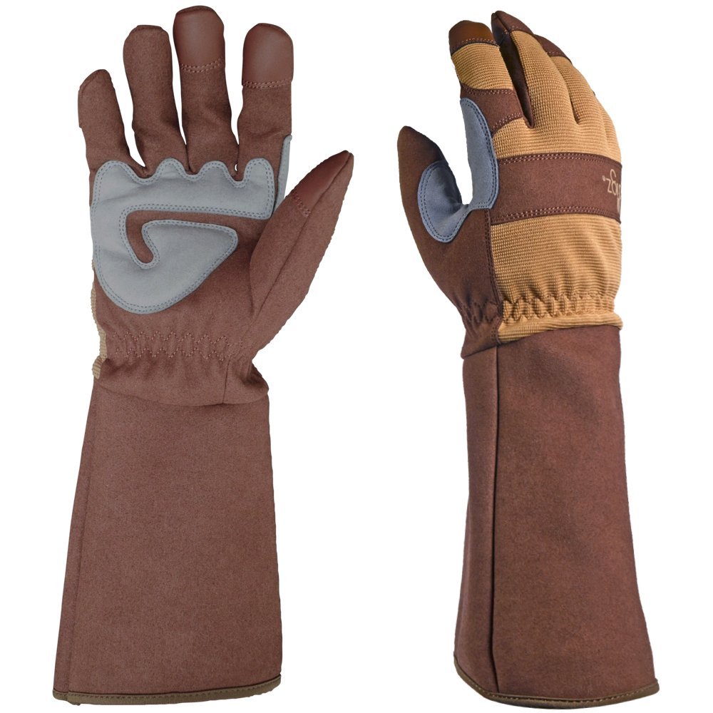 DIGZ Rose Pruning Thorn-Proof Gardening Gloves with Forearm Protection