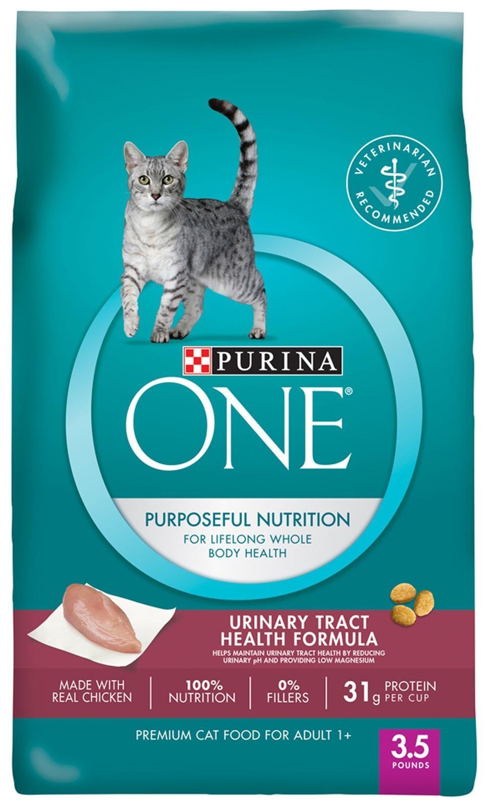 Purina One Purposeful Nutrition Dry Cat Food -3.5 Lb ...